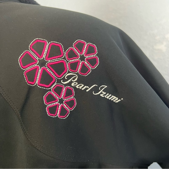 3/$30 🍂 Pearl Izumi Black Fleece Zip Up Jacket - Picture 9 of 10